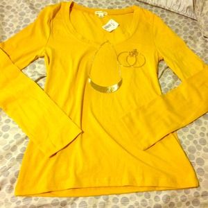 SOLD!!! Yellow mustard long sleeve!