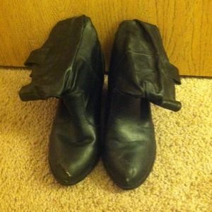 Black Half ankle boots