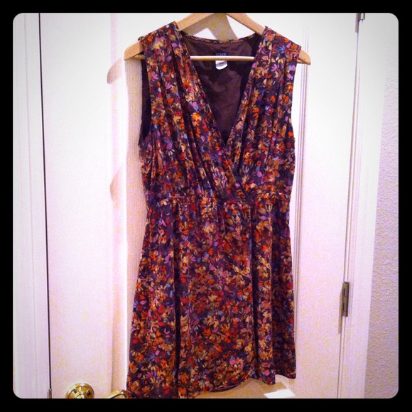 J. Crew Factory Floral Wrap Dress