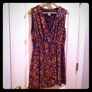 J. Crew Factory Floral Wrap Dress
