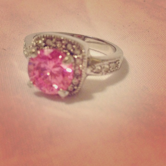 **Reserved**Premier Designs Pink Ice ring