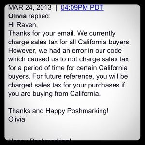 ATTN CALIFORNIA POSHERS!!