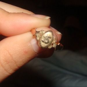 *** RESERVED*** "15" Gold Ring