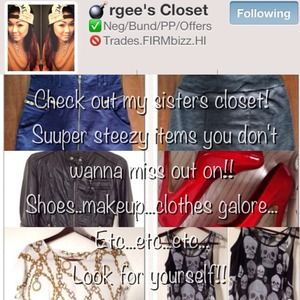 Visit my sister's closet!!