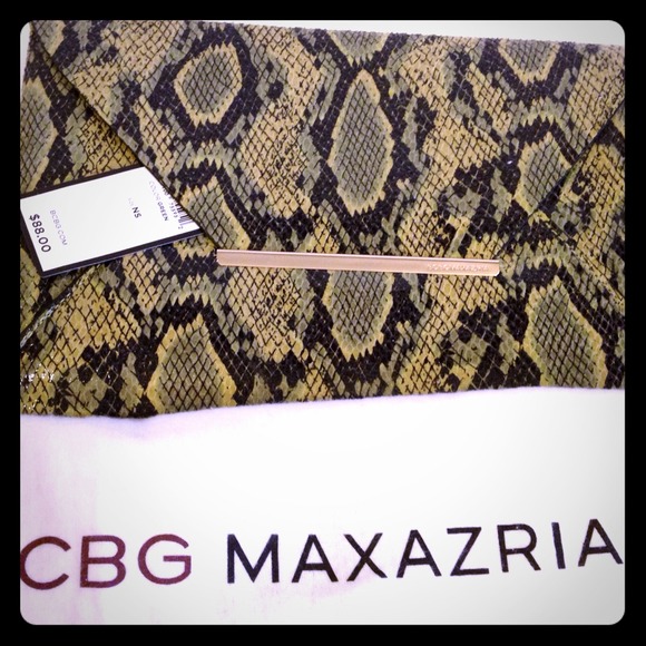 SOLD Gently used BCBG Maxazria Clutch