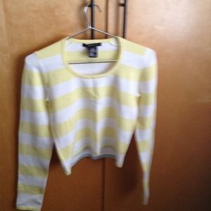 Theory crop light sweater