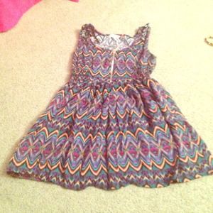 Fun Tribal Print SunDress
