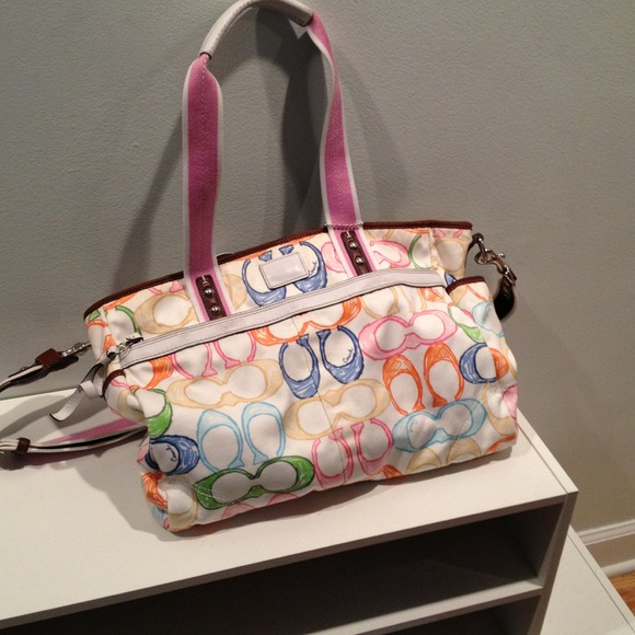 Coach diaper bag