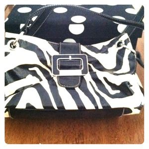 Zebra print purse!