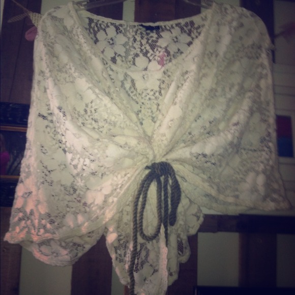 Sold White lace shirt