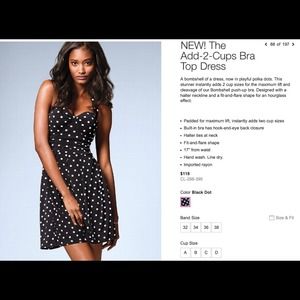 Victoria's Secret .  instantly adds 2 cup sizes
