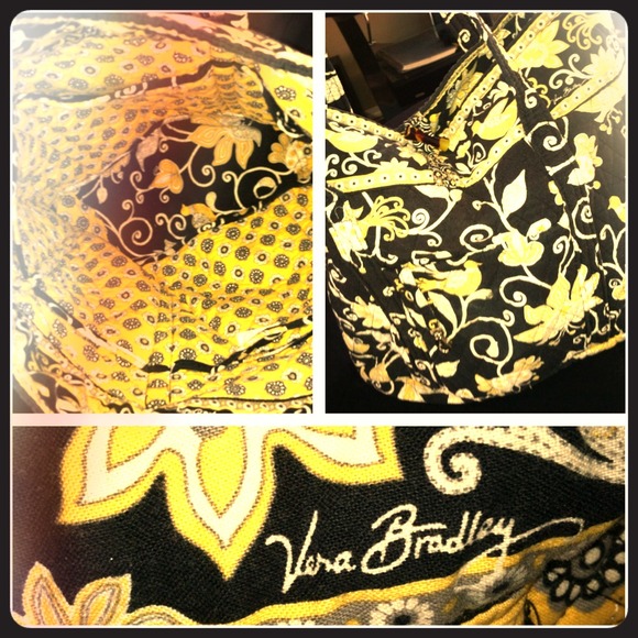 Vera Bradley Yellowbord Large Tote