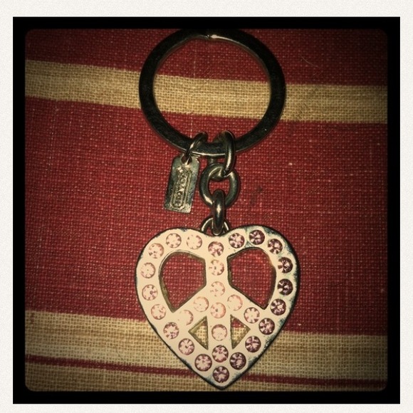NWOT Authentic Coach keychain:)