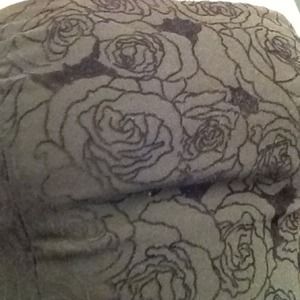 Black strapless dress