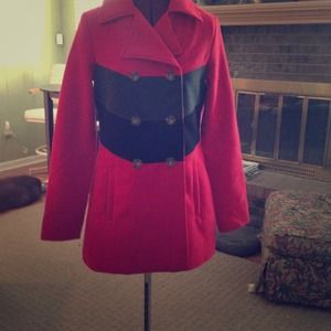 Double breasted peacoat by Jack