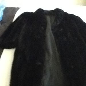 Full length mink coat