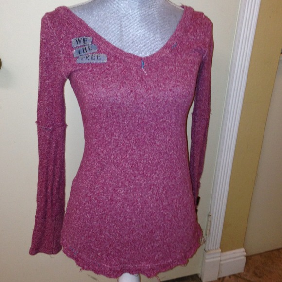 Mauve color sweater/long sleeve shirt