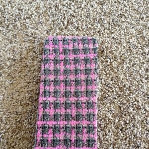 Plaid clutch