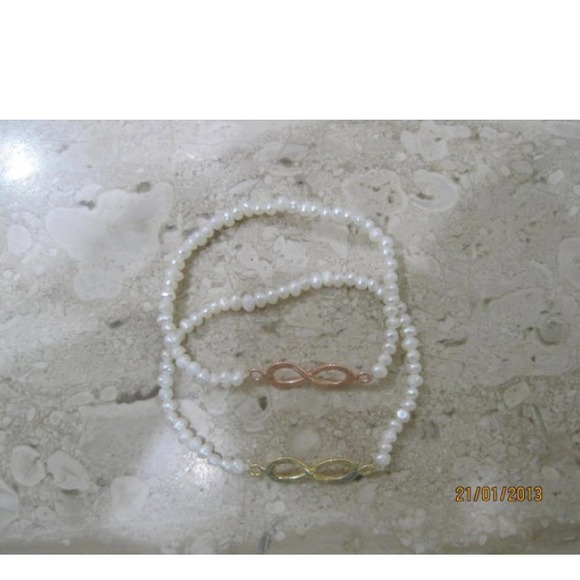 Mini freshwater pearl bracelet - Picture 2 of 4