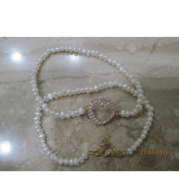 Mini freshwater pearl bracelet - Picture 3 of 4