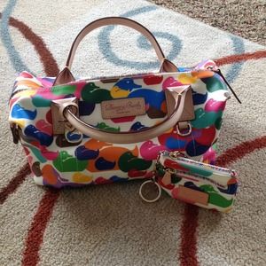 Authentic Dooney and Bourke purse and wallet!