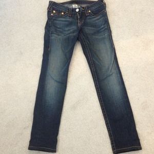 True Religion Stella skinny jeans. RESERVED.