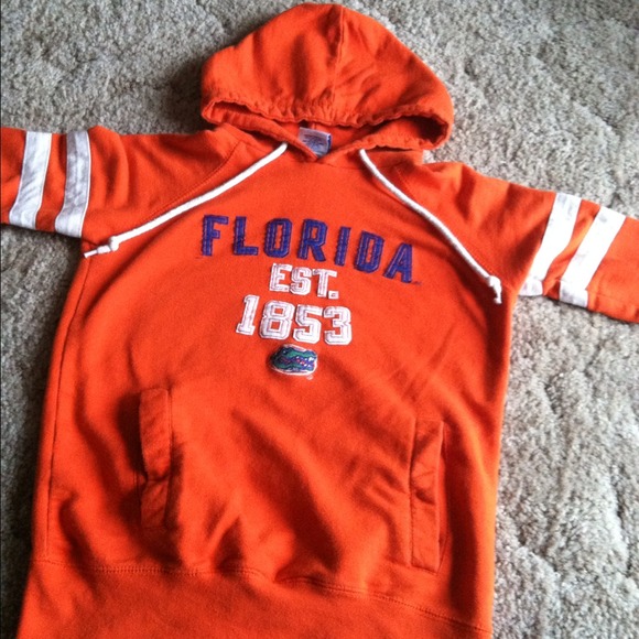 Florida Gators college hoodie 3/4 sleeves