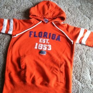 Florida Gators college hoodie 3/4 sleeves