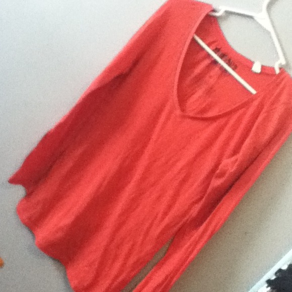 Orange peach colored shirt - Picture 1 of 1