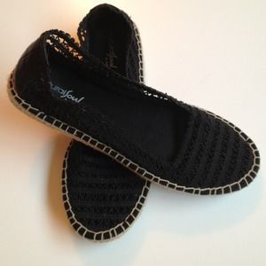 Natural Soul Black Flats by Naturalizer Size 7