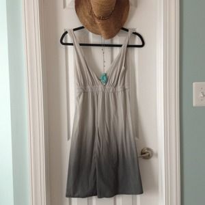 Reserved - Gray ombre dress and romper bundle