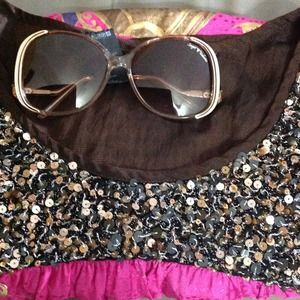 Sergio Valente glasses and cute dress bundled