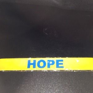 A hope slap bracelet