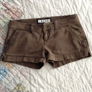 Abercrombie brown shorts