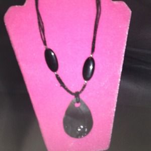 Bead and shell necklace