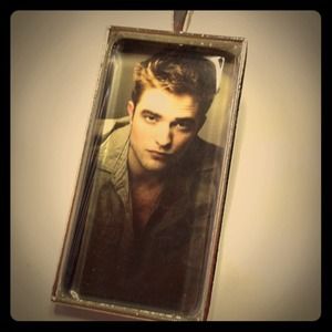 💘Silver photo pendant of Robert Pattinson. 💋