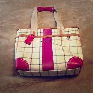 Coach Tattersall Tote