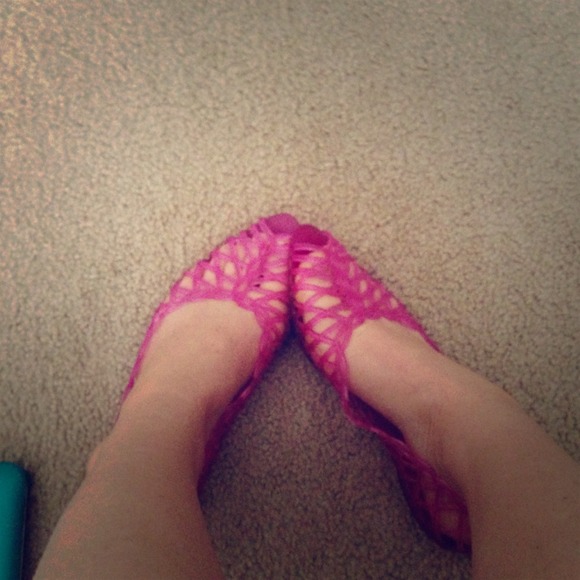 Jelly shoes!