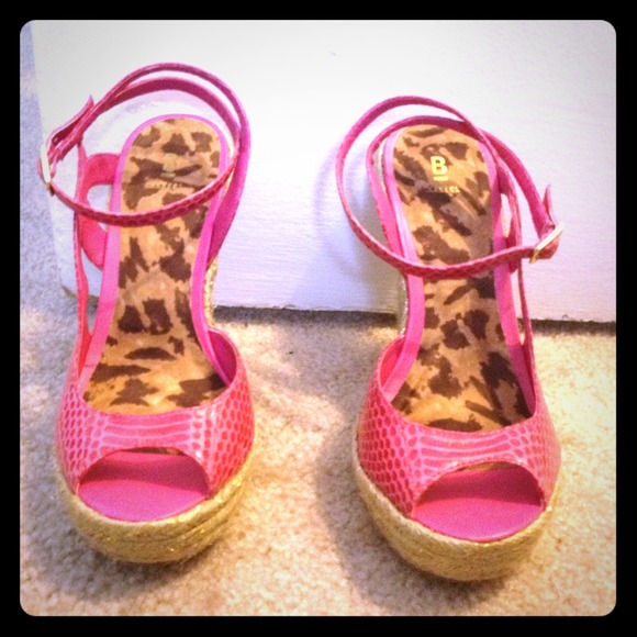 Bakers Pink Wedges