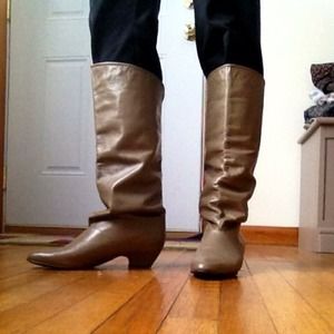 Joyce California tall taupe boots