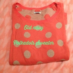 ✋For @roxxyduh ONLY✋POLKA DOTS Old Navy sweater