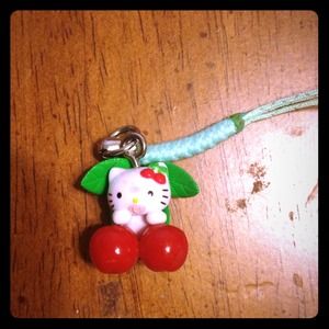 😸 Hello Kitty Phone Charm/Zipper Pull