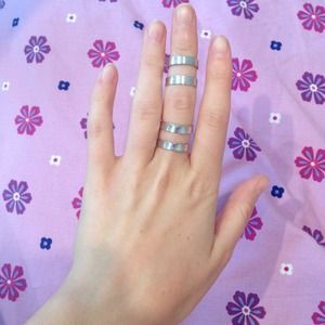 🚫SOLD🚫Nasty gal double ring