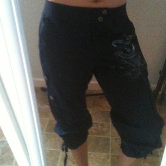 Ralph Lauren Navy Cargo Pants