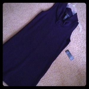 Deep purple work appropriate dress