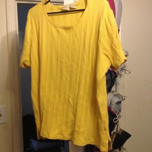 PRICE REDUCTION! Yellow shirt