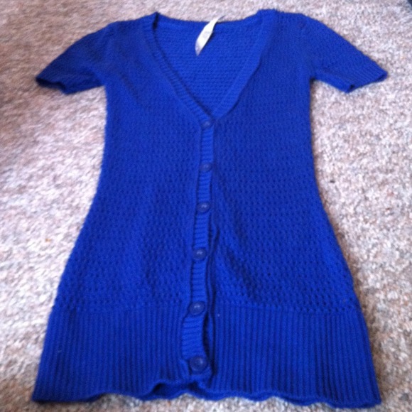 Blue Aeropostale Cardigan.