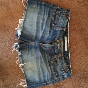 Joes Jeans cut off shorts