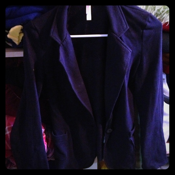 Navy blazer S