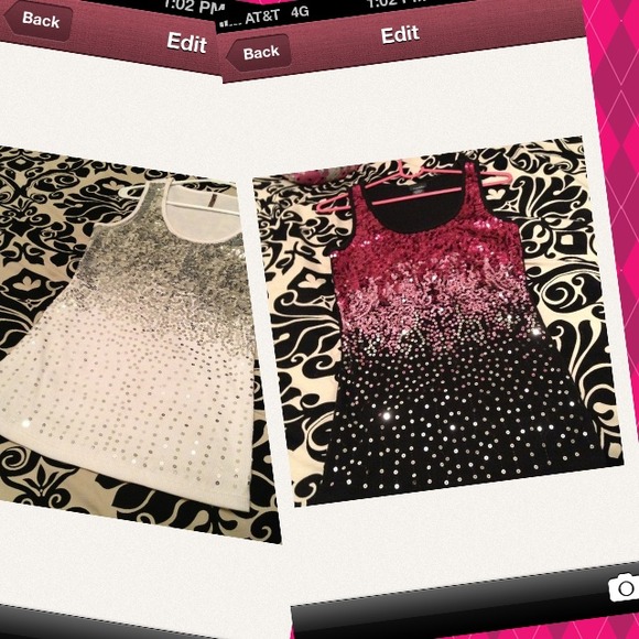 Glittery tanks Bundle